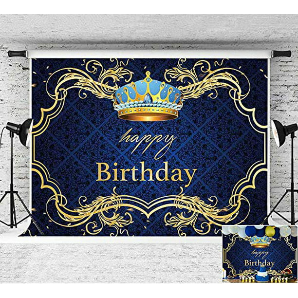 Crown Birthday Party Pull Flag Flash Paper Crown Banner Party Venue Layout Decor